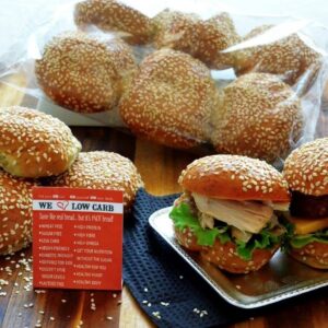 We love Low Carb - Mini Burger buns 150grams
