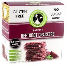 Gracious Bakers - Beetroot Crackers - 100 Grams