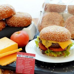 We love Low Carb - Burger buns 200grams