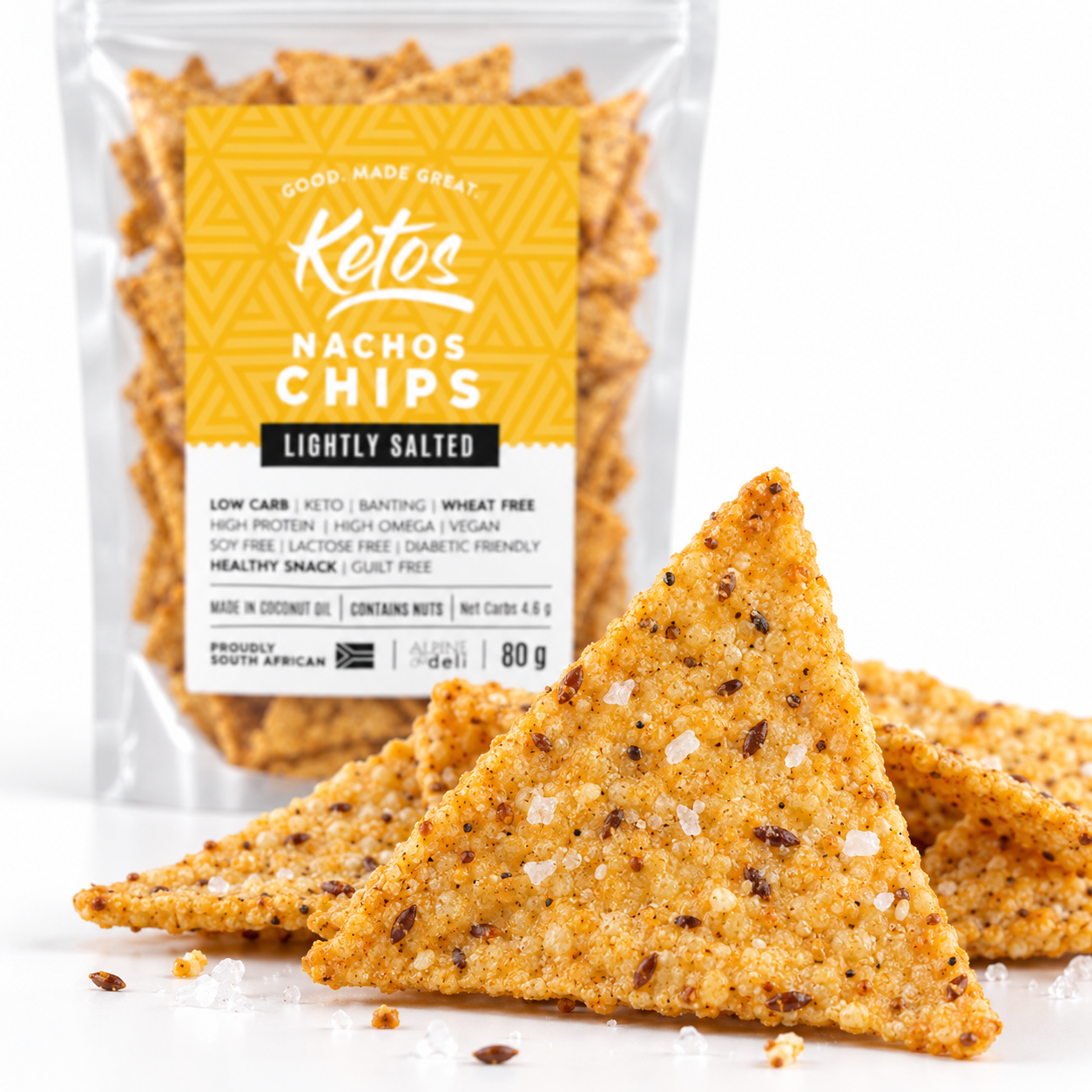 Ketos Lightly Salted Chips – 80 g - Image 3