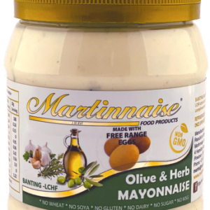 Martinnaise Olive and herb Mayo 400g.