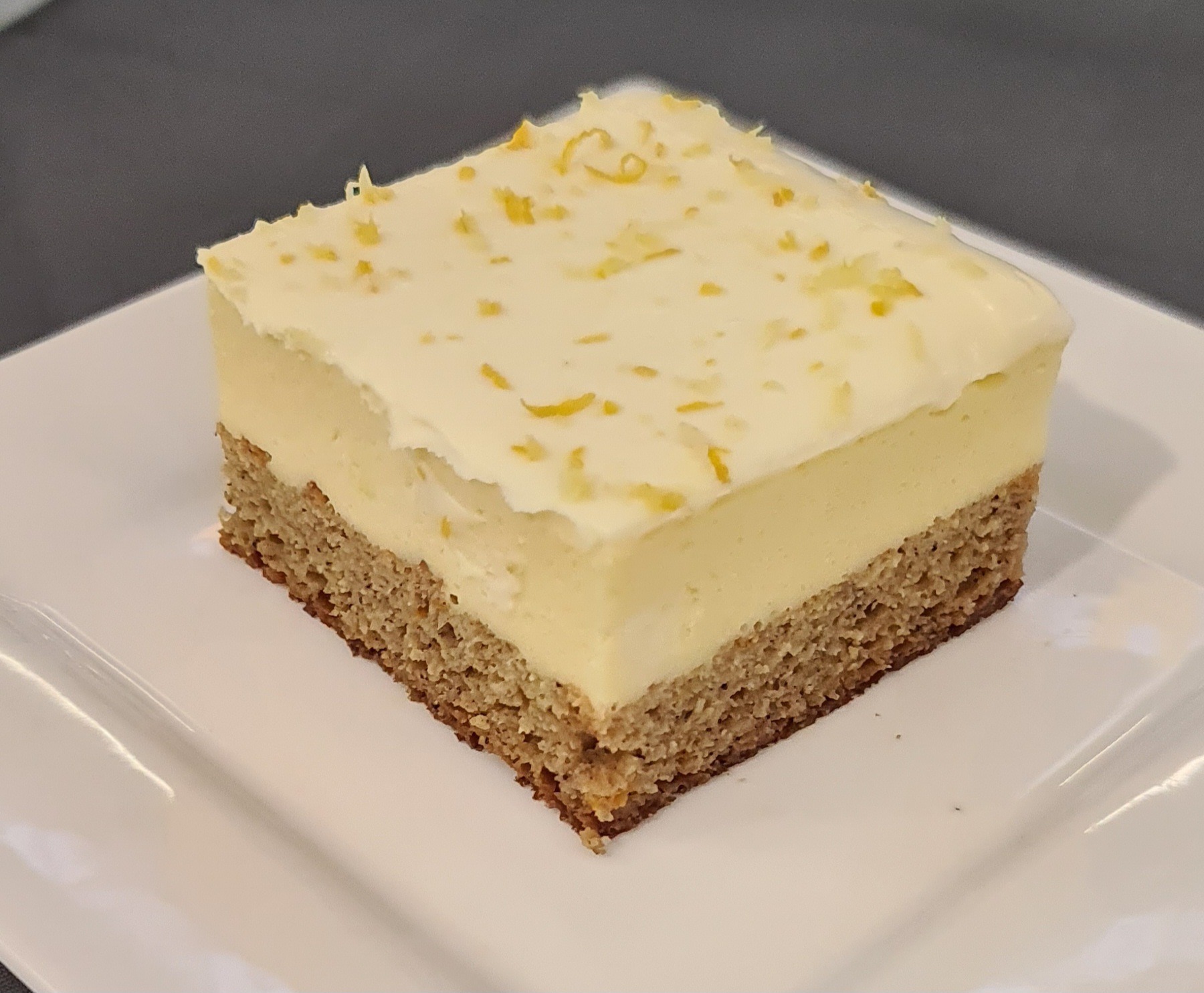 Lemon Carrot Cheesecake