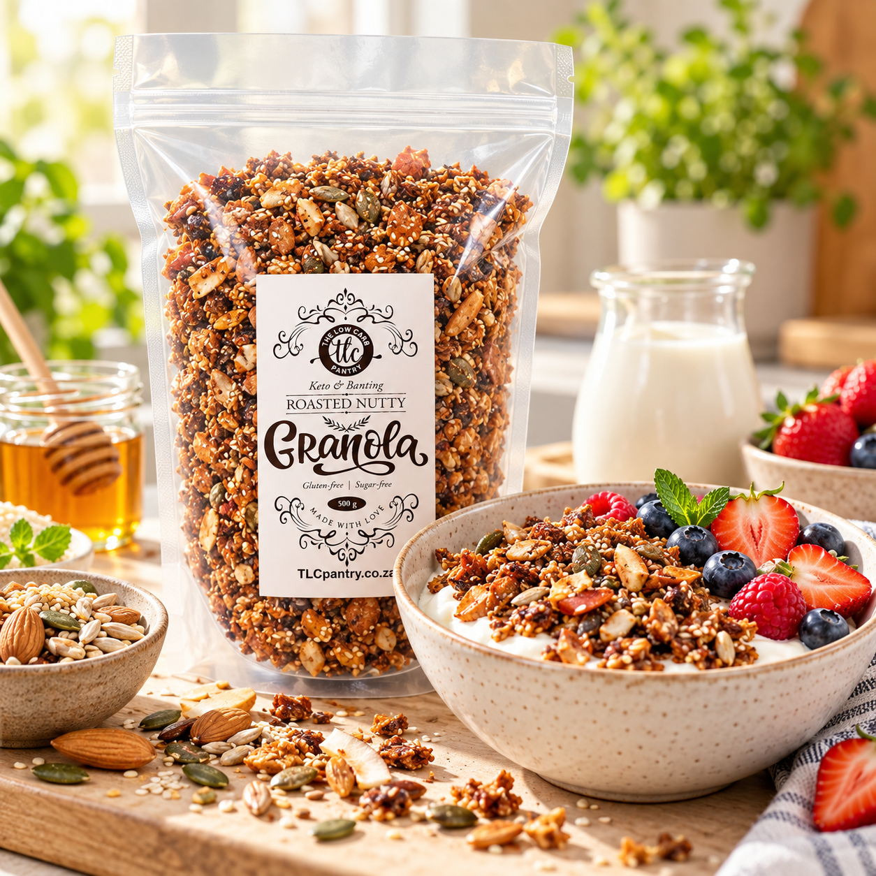 Roasted Nutty Granola – 500 g - Image 5