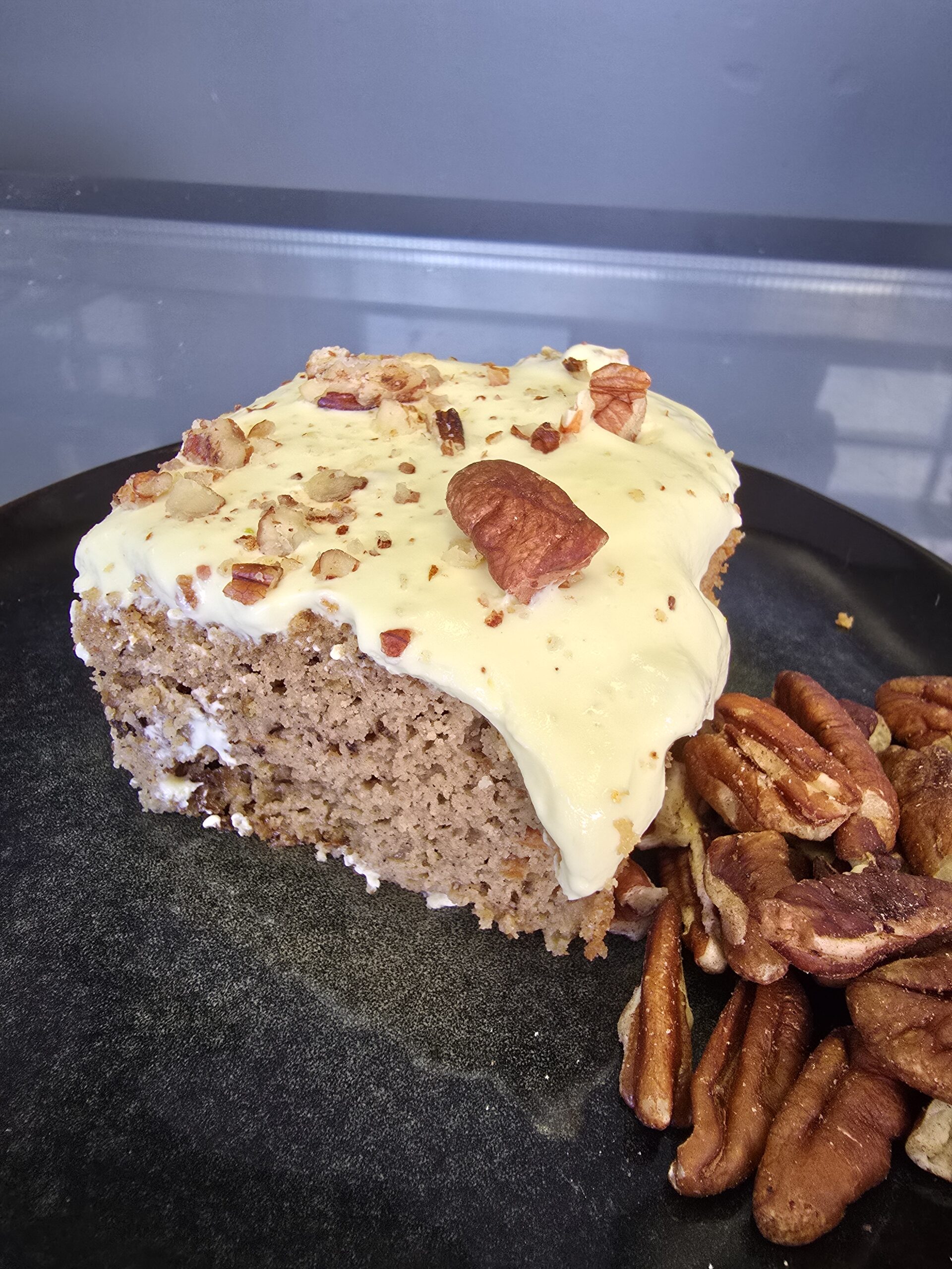 Carrot cake square