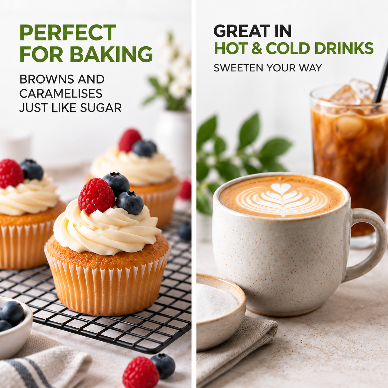 TLC Pantry Allulose for baking and hot or cold drinks