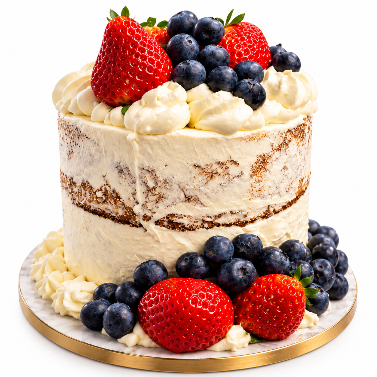 Vanilla Bento Berry Cake